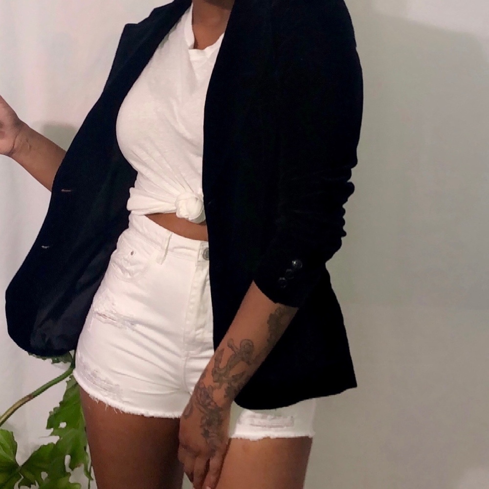 Vintage Suede Blazer